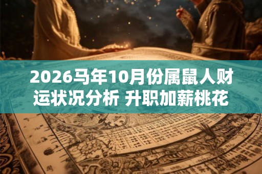 2026马年10月份属鼠人财运状况分析 升职加薪桃花旺盛
