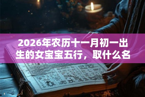 2026年农历十一月初一出生的女宝宝五行,取什么名字好 2026年农历十一月初一出生的女宝宝五行,取什么名字好
