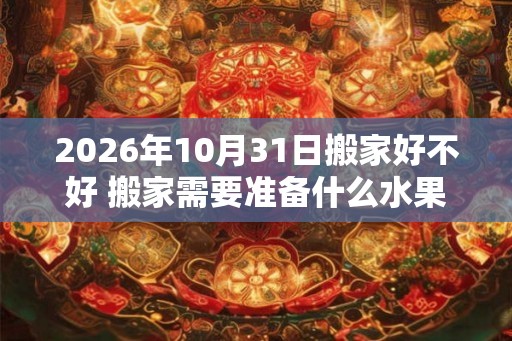 2026年10月31日搬家好不好 搬家需要准备什么水果 2026年10月31日搬家好不好 搬家需要准备什么水果