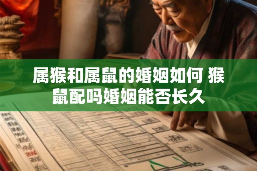 属猴和属鼠的婚姻如何 猴鼠配吗婚姻能否长久
