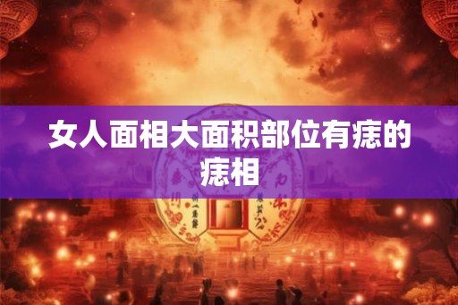 女人面相大面积部位有痣的痣相