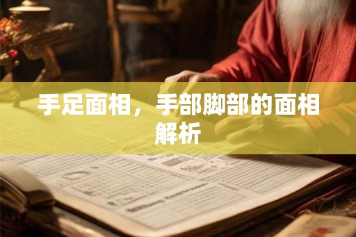 手足面相,手部脚部的面相解析 手足面相,手部脚部的面相解析
