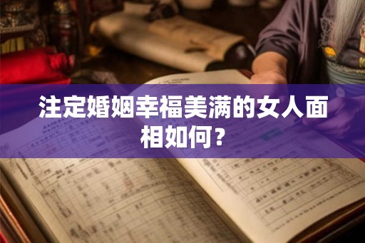 注定婚姻幸福美满的女人面相如何？