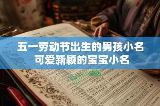 五一劳动节出生的男孩小名 可爱新颖的宝宝小名 五一劳动节出生的男孩小名 可爱新颖的宝宝小名