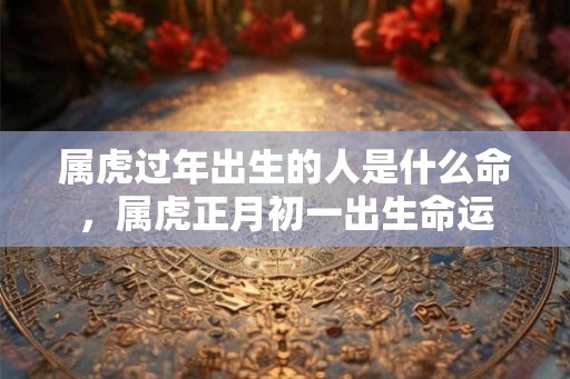 属虎过年出生的人是什么命，属虎正月初一出生命运