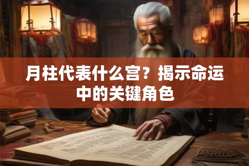 月柱代表什么宫？揭示命运中的关键角色