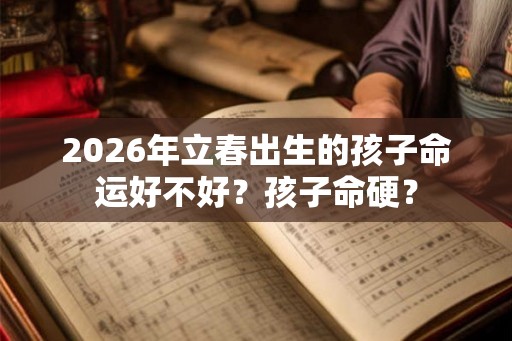 2026年立春出生的孩子命运好不好？孩子命硬？