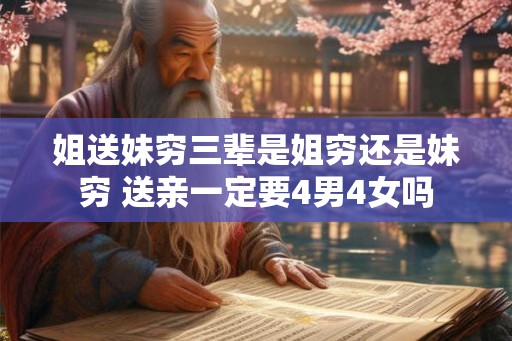 姐送妹穷三辈是姐穷还是妹穷 送亲一定要4男4女吗