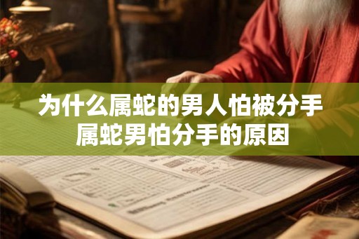 为什么属蛇的男人怕被分手 属蛇男怕分手的原因 为什么属蛇的男人怕被分手 属蛇男怕分手的原因