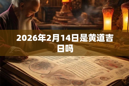 2026年2月14日是黄道吉日吗