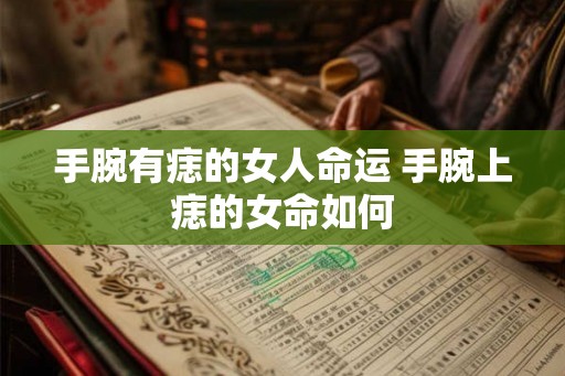 手腕有痣的女人命运 手腕上痣的女命如何 手腕有痣的女人命运 手腕上痣的女命如何