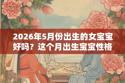 2026年5月份出生的女宝宝好吗？这个月出生宝宝性格怎么样？