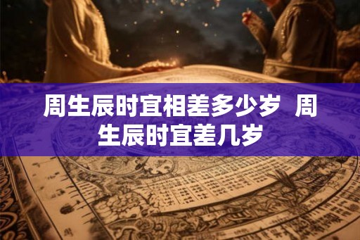 周生辰时宜相差多少岁 周生辰时宜差几岁 周生辰时宜相差多少岁 周生辰时宜差几岁