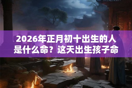 2026年正月初十出生的人是什么命？这天出生孩子命好不好？