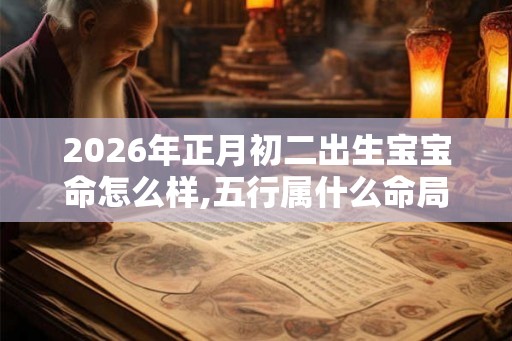 2026年正月初二出生宝宝命怎么样,五行属什么命局
