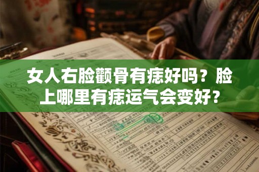 女人右脸颧骨有痣好吗?脸上哪里有痣运气会变好? 女人右脸颧骨有痣好吗?脸上哪里有痣运气会变好?