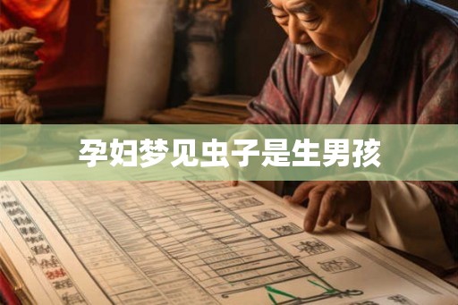 孕妇梦见虫子是生男孩