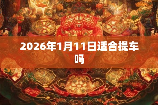 2026年1月11日适合提车吗