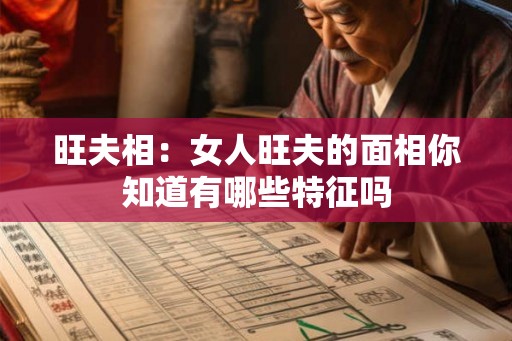旺夫相：女人旺夫的面相你知道有哪些特征吗