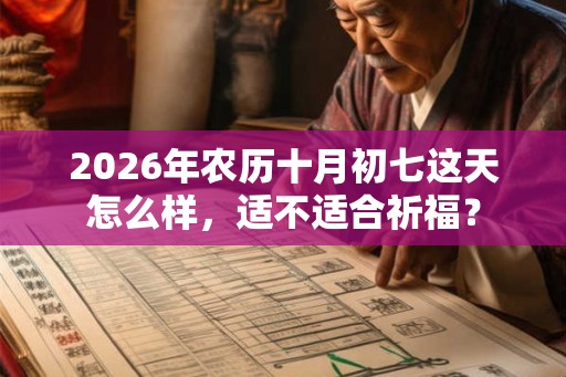 2026年农历十月初七这天怎么样，适不适合祈福？