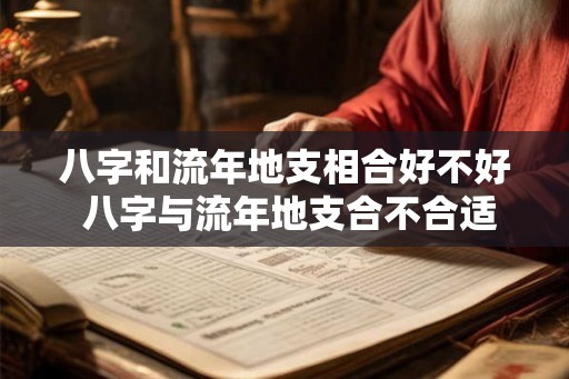 八字和流年地支相合好不好 八字与流年地支合不合适