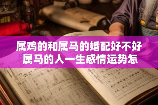 属鸡的和属马的婚配好不好 属马的人一生感情运势怎么样