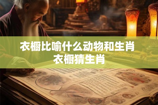衣橱比喻什么动物和生肖 衣橱猜生肖