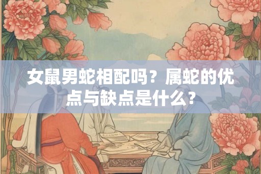 女鼠男蛇相配吗？属蛇的优点与缺点是什么？