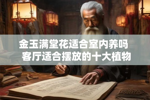 金玉满堂花适合室内养吗  客厅适合摆放的十大植物