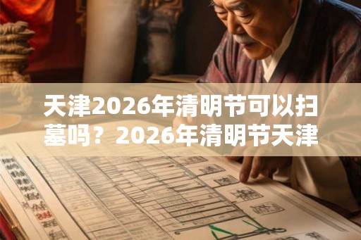 天津2026年清明节可以扫墓吗？2026年清明节天津暂停扫墓