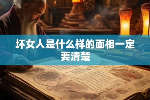 坏女人是什么样的面相一定要清楚 坏女人是什么样的面相一定要清楚