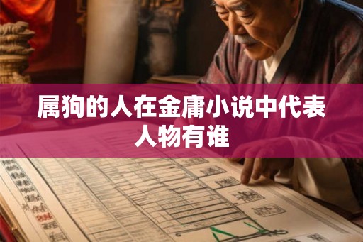 属狗的人在金庸小说中代表人物有谁