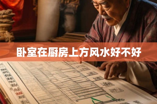 卧室在厨房上方风水好不好