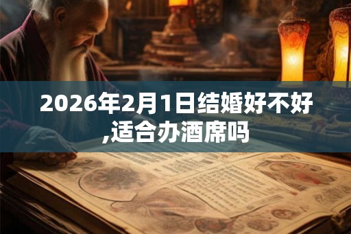 2026年2月1日结婚好不好,适合办酒席吗
