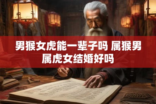 男猴女虎能一辈子吗 属猴男属虎女结婚好吗