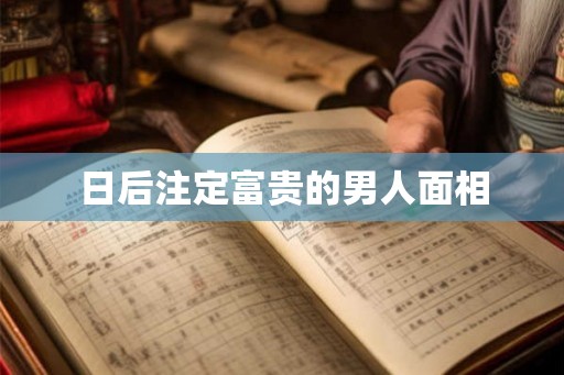 日后注定富贵的男人面相 日后注定富贵的男人面相