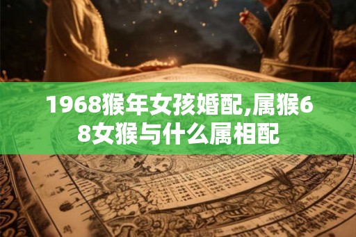 1968猴年女孩婚配,属猴68女猴与什么属相配