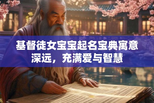 基督徒女宝宝起名宝典寓意深远，充满爱与智慧