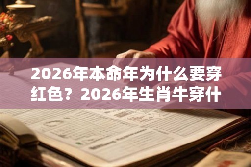 2026年本命年为什么要穿红色？2026年生肖牛穿什么颜色好？