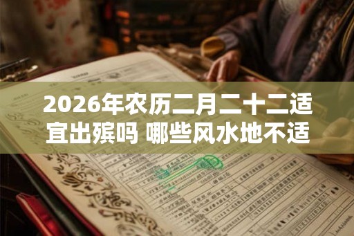 2026年农历二月二十二适宜出殡吗 哪些风水地不适合故人安葬