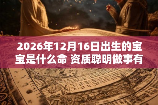 2026年12月16日出生的宝宝是什么命 资质聪明做事有条理 2026年12月16日出生的宝宝是什么命 资质聪明做事有条理