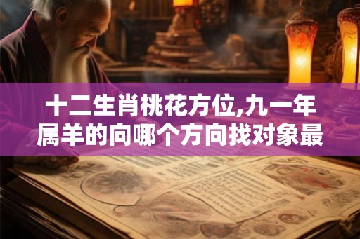 十二生肖桃花方位,九一年属羊的向哪个方向找对象最好 十二生肖桃花方位,九一年属羊的向哪个方向找对象最好