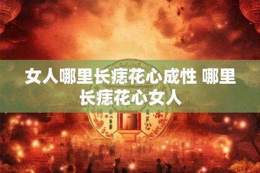 女人哪里长痣花心成性 哪里长痣花心女人