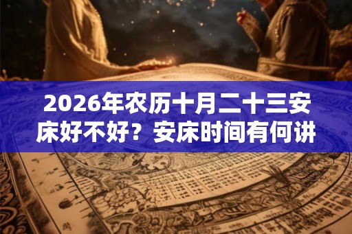 2026年农历十月二十三安床好不好?安床时间有何讲究? 2026年农历十月二十三安床好不好?安床时间有何讲究?