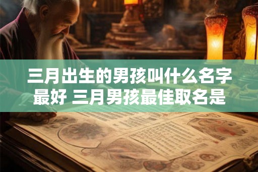 三月出生的男孩叫什么名字最好 三月男孩最佳取名是什么 三月出生的男孩叫什么名字最好 三月男孩最佳取名是什么