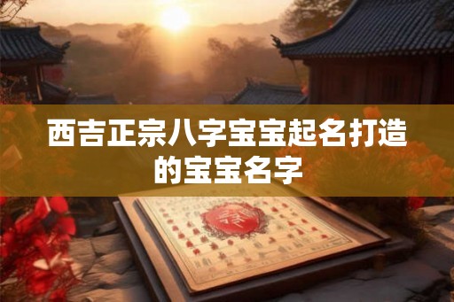 西吉正宗八字宝宝起名打造的宝宝名字