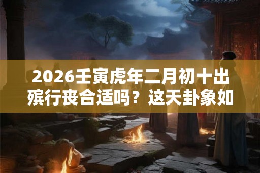 2026壬寅虎年二月初十出殡行丧合适吗？这天卦象如何？