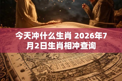今天冲什么生肖 2026年7月2日生肖相冲查询