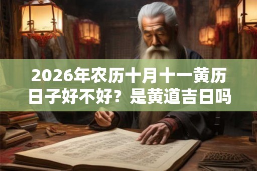 2026年农历十月十一黄历日子好不好?是黄道吉日吗? 2026年农历十月十一黄历日子好不好?是黄道吉日吗?
