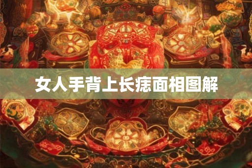 女人手背上长痣面相图解